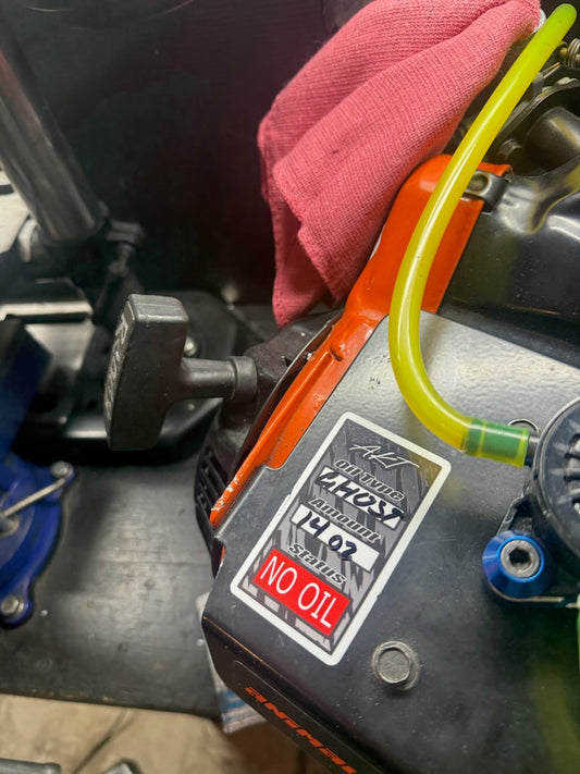 Oil Change Sticker Sheet