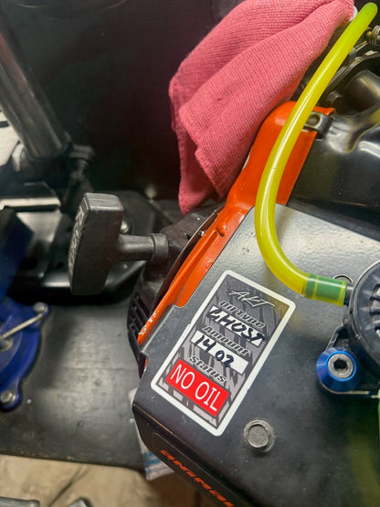 Oil Change Sticker Sheet